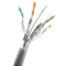 De Kabels23awg 0.57mm Cat6a Beschermde Ethernet Kabel van koperpvc 10 Gigabit Ethernet