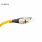 FC UPC Enige Verbindingsdraden 3m van de Wijzevezel het Gele Koord van het Vezelflard voor LAN CATV