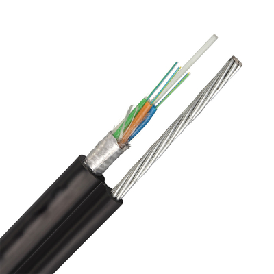 Zelfstandige GYTC8A-Figuur 8 Kabel van de de kern Luchtvezel van de Vezel de Optische Kabel 12/24/96