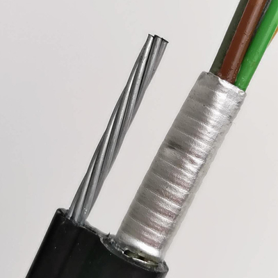 Zelfstandige GYTC8A-Figuur 8 Kabel van de de kern Luchtvezel van de Vezel de Optische Kabel 12/24/96
