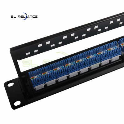 1U het Comité van het de Hoeksteenflard van UTP 24Port CAT6 Kabinet met Achterbar