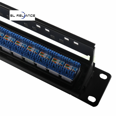 1U het Comité van het de Hoeksteenflard van UTP 24Port CAT6 Kabinet met Achterbar