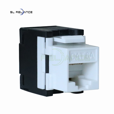Categorie6a UTP RJ45 Hoeksteen Jack Rj 45 de Modulaire Schakelaar van 8p8c voor Alarmsystemen